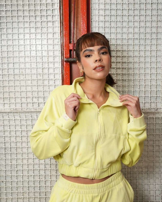 Chaqueta Terciopelo - Verde Limon