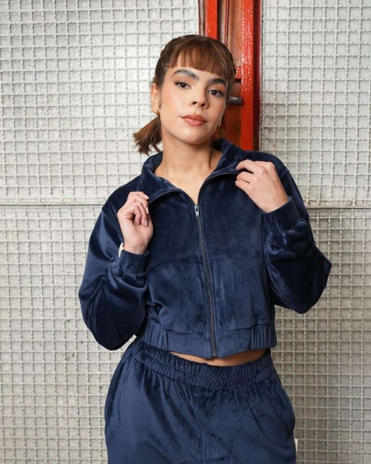 Chaqueta Terciopelo - Azul Navy