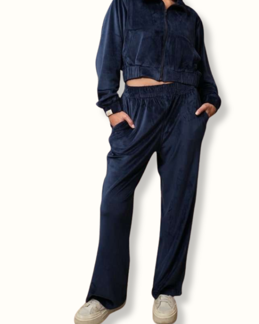 Pant Terciopelo - Azul Navy