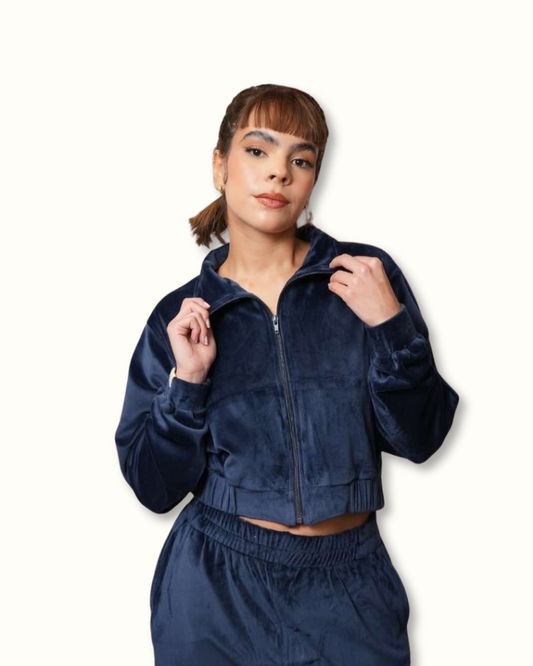 Chaqueta Terciopelo - Azul Navy