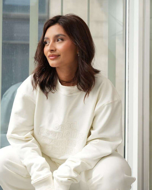 Good People Crewneck - Marfil