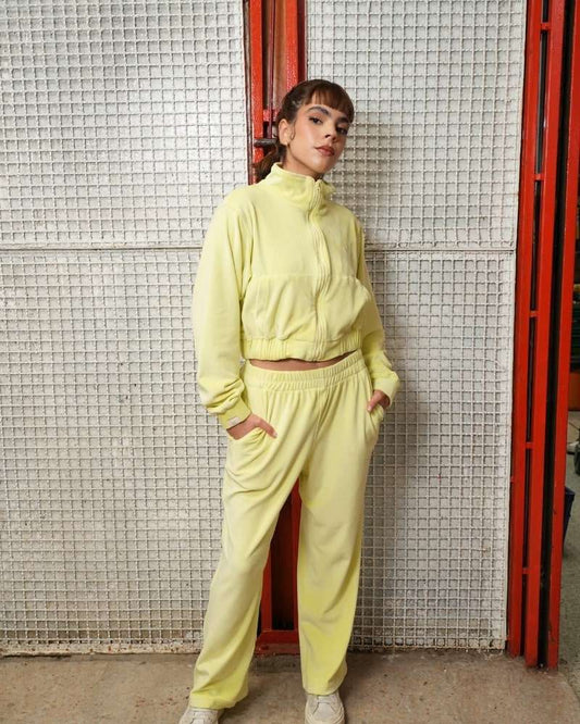 Pant Terciopelo - Verde Limon