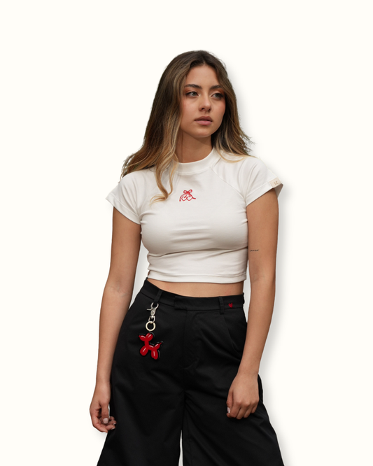 Baby tee - Blanca