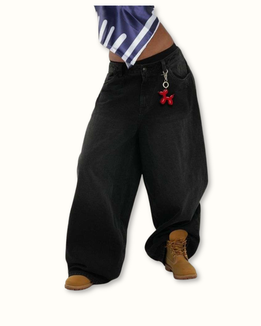 Baggy jeans - Negro