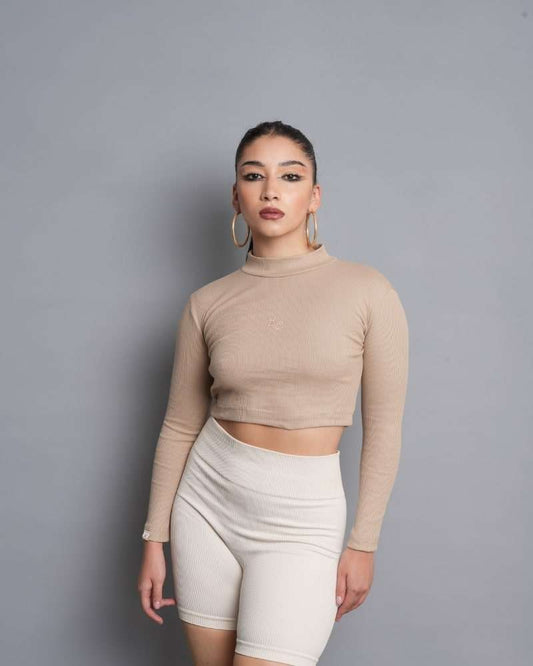 Ser Tortuga Top - Beige